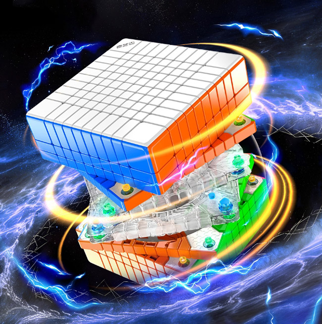 QiYi 10M Ball-Core Magnetic 10x10x10 Speed Cube Stickerless
